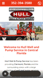 Mobile Screenshot of hullwellandpumpfl.com